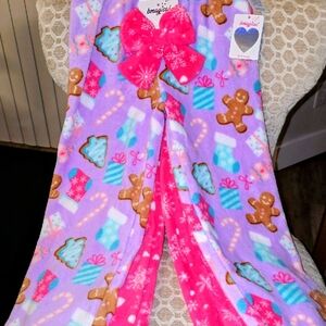 Magic Kids Pajama Bottoms - Purple and Pink with Fun Print